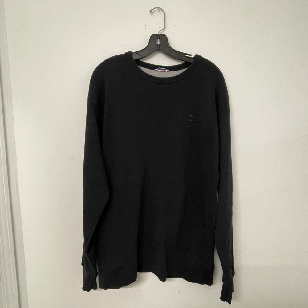 Champion Black Long Sleeve Shirt